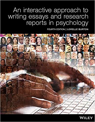 An Interactive Approach to Writing Essays and Research Reports in Psychology (4th edition) - Original PDF